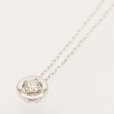 フォーエバーマーク　K18WG ダイアイリペンダントネックレス 0.18ct 2.30g