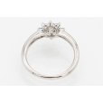 PT900 ダイアイリリング 0.05ct 0.45ct 4.30g　内側