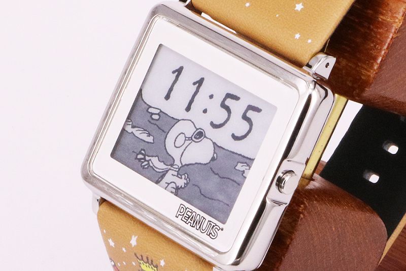 人気豊富な腕時計 スヌーピー EPSON PEANUTS 限定品 スマートキャンバス 時計