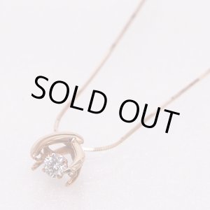 画像: フォーエバーマーク　K18PG ダイアイリペンダントネックレス 0.18ct 3.00g