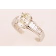 PT900 ダイアイリリング 2.017ct 0.90ct 7.10g　サイド