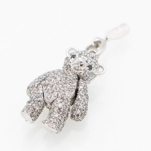 画像: K18WG ダイアイリペンダントトップ 2.30ct 7.10g