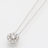 画像: ポンテヴェキオ　PT999/850 ダイアイリペンダントネックレス 0.28ct 2.90g