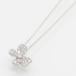 ポンテヴェキオ　PT999/850 ダイアイリペンダントネックレス 0.20ct 3.00g