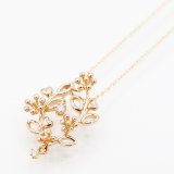 画像: タサキ　K18PG ダイアイリペンダントネックレス 0.02ct 4.10g