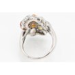 PT900 マルチオパールトルマリンダイアイリリング 2.12ct 0.31ct 0.06ct 11.00g　内側