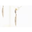 カシケイ　K18BG ネイキッド ダイアイリピアス 1.00ct 3.70g　サイド