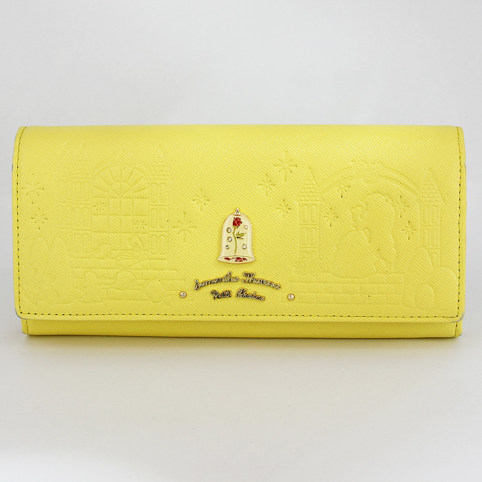 サマンサタバサ 美女と野獣 ベル 黄色 長財布-