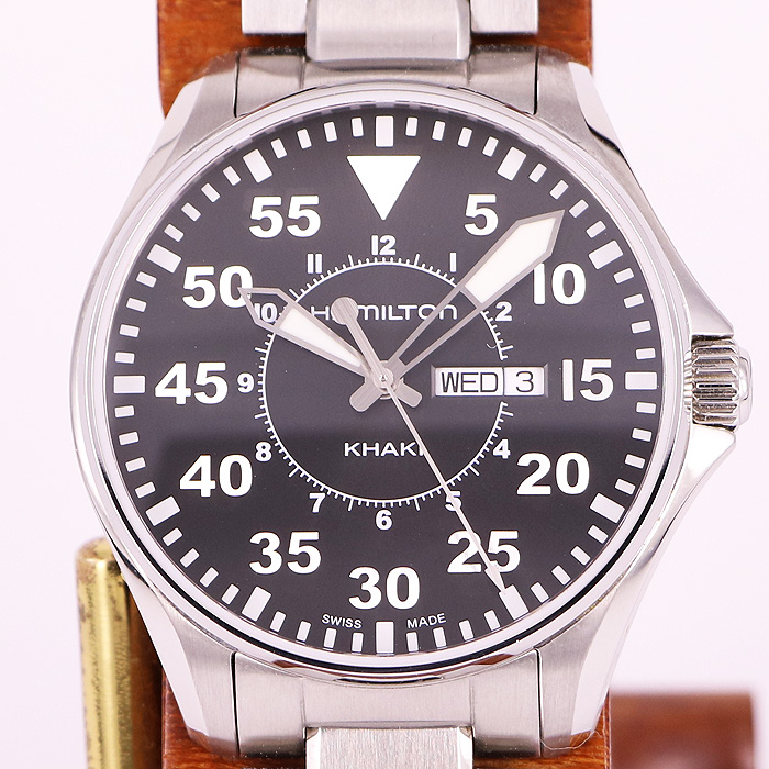 可動品 ハミルトン腕時計 カーキ パイロット H646110 ...