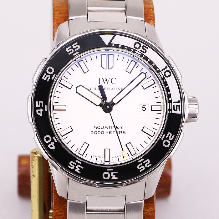 IWC アクアタイマー オートマティック2000 IW356806 腕時計 白文字盤 - 時計